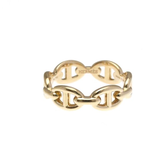 HERMES 18k Rose Gold Ring - Picture 9 of 10
